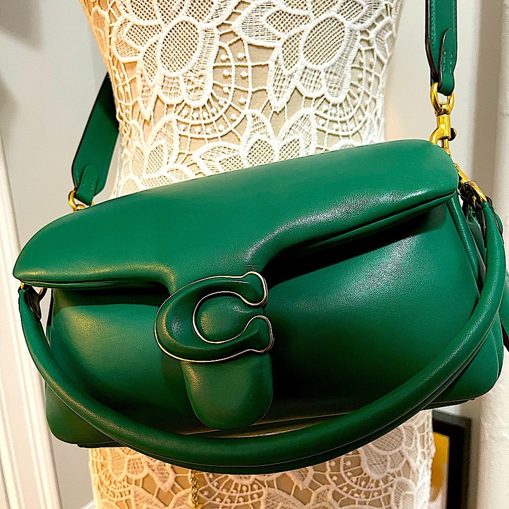 Coach Pillow Tabby - Green